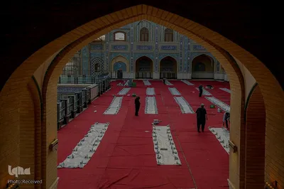 افطار حرم امام علی