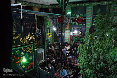 هیئت جان نثاران حضرت ابوالفضل در خیابان عبادی مشهد