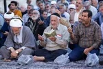 زمزمه دعای عرفه در قزوین
