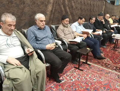 آیین معنوی اعتکاف در شهرستان اهر