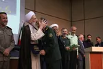 آیین تکریم و معارفه مدیرکل حفظ آثار و نشر ارزش های دفاع مقدس مازندران