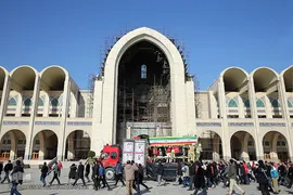 مراسم تشییع ۱۶آتش نشان شهید حادثه  پلاسکو