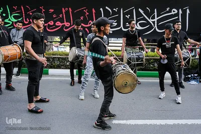 اجتماع دسته عزاداران علوی در مشهد
