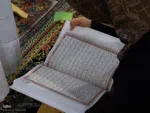 اعتکاف دانش‌آموزان دختر در مسجد سیدالشهدا(ع) خمینی‌شهر
