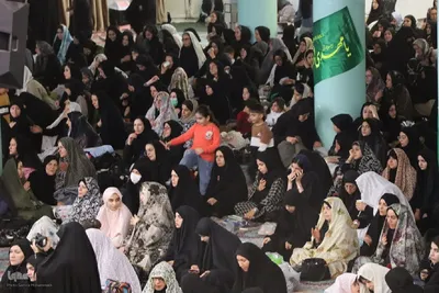 مراسم معنوی شب قدر در مصلی تکاب‎