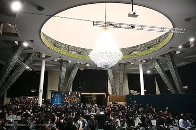 مراسم پرفیض احیای شب بیست و یکم ماه مبارک رمضان در مسجد دانشگاه تهران
