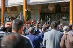 قرائت خطبه فدکیه و عرض تسلیت هیات مذهبی به حضرت شاهچراغ (ع)