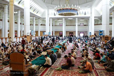 قرائت خطبه غدیردر حرم مطهرشاهچراغ(ع)‎‎