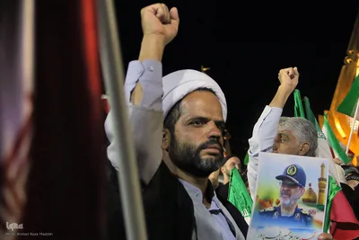 مراسم بزرگداشت سردار سر لشکر شهید غیب پرور در شب هشتادونهم اقتدار
