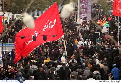 پیاده روی اربعین حسینی در تهران