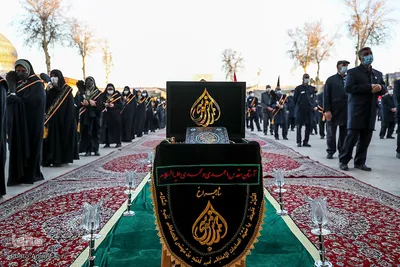 راهپیمایی و سوگواری "عاشقان باب الحوائج" در سومین حرم اهل بیت (ع)