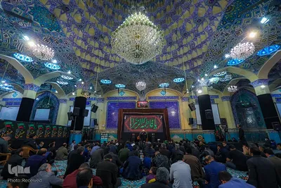 مراسم سوگواری فاطمیه اول در یزد
