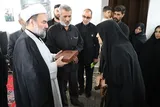 عکس | دیدار امام جمعه زاهدان با دو خانواده شهید جنگ رمضان