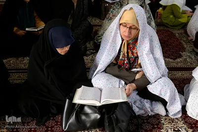 محفل انس با قرآن در مسجد جامع المهدی قزوین