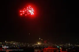 نورافشانی شب ۲۲بهمن۹۷