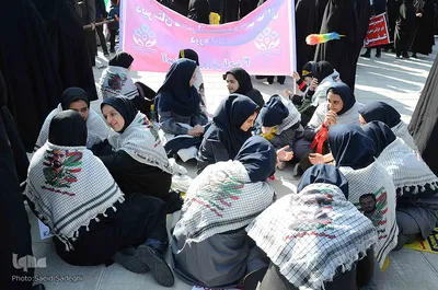 مراسم راهپیمایی ۱۳ آبان در تبریز