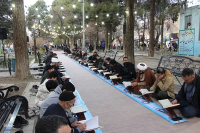 محفل انس با قرآن کریم در ملایر