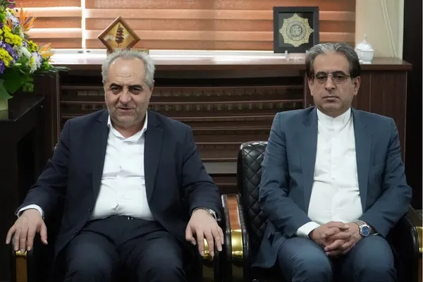 دیدار استاندار آذربایجان شرقی با فرمانده ارشد نظامی آجا