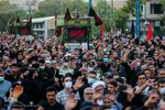 تشییع پیکر پنج شهید مدافع حرم در مشهد

