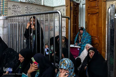 مراسم دعای عرفه در حرم مطهر رضوی