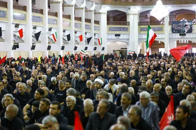 مراسم جاماندگان اربعین حسینی در تبریز