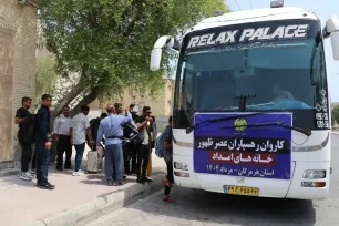 ۸۰ زائر هرمزگانی در قالب کاروان زیارتی «رهسپاران عصر ظهور» راهی کربلا شدند
