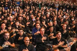 حسینیه ایران؛ عزاداری شب هشتم محرم در زنجان‎‎