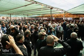 مجلس ترحیم مرحوم آیت الله ناصری در مسجد جامع اصفهان