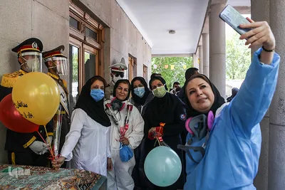 تجلیل از مدافعان سلامت و کادر درمانی بیمارستان مسیح دانشوری