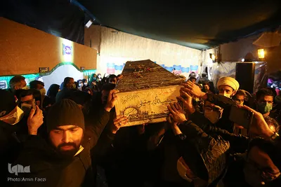 پیکر مطهر شهید «حبیب الله حقیقی »مهمان موکب مادر خوبی ها‎‎