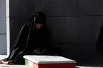 قرائت دعای عرفه در باغ رضوان اصفهان