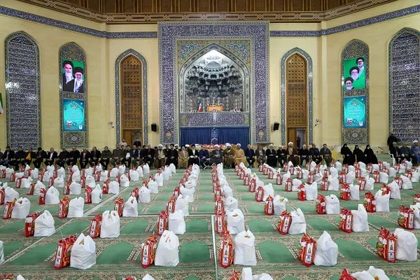 رزمایش اهدای ۱۰ هزار بسته معیشتی در تبریز