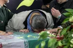 استقبال مردم اهر از پیکر پاک و مطهر شهید گمنام ۸ سال دفاع مقدس