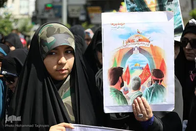 راهپیمایی روز جهانی قدس در کرج