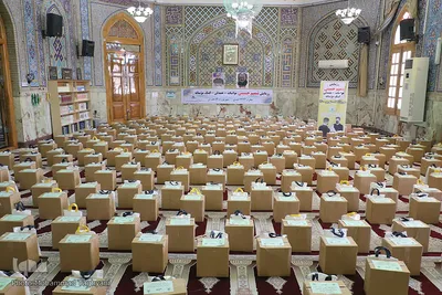 رزمایش شمیم حسینی در آستان امامزاده طاهر (ع)_کرج