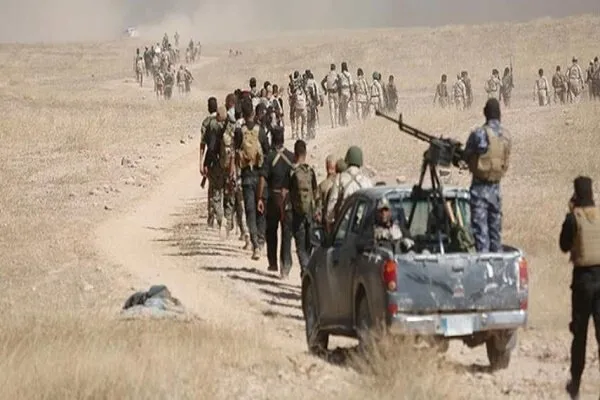 Irak'ta Haşdi Şabi güçleri ile terör örgütü IŞİD arasında çatışma