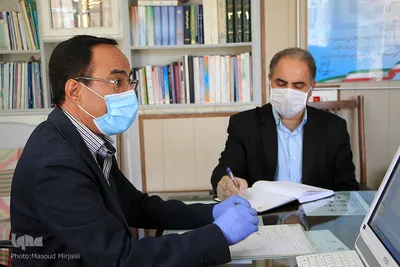نشست خبری محمد دریجانی مدیرکل بیمه سلامت استان یزد‎