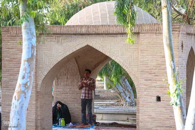 مراسم دعای عرفه در تخت فولاد