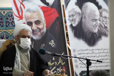 مراسم بزرگداشت سالگرد شهادت سردار دلها شهید حاج قاسم سلیمانی و یاران شهیدش در اهر