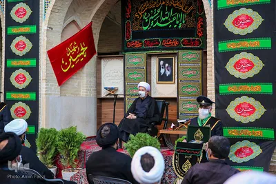 مراسم عزاداری سومین روز شهادت اباعبدالله الحسین(ع) در شیراز