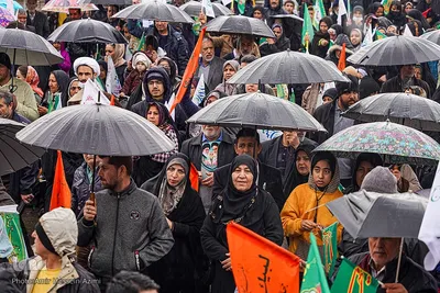 شادپیمایی نیمه شعبان در شیراز