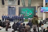 تکریم فرهنگستان علوم پزشکی از حجت‌الاسلام قرائتی + عکس