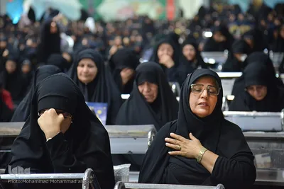 عزاداری مردم اهواز در سوگ شهادت آیت‌الله رئیسی و همراهانشان