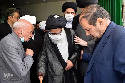 مراسم ترحیم احمد مهدوی دامغانی