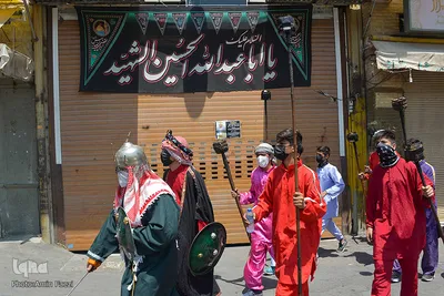 کاروان نمادین اسرای کربلا در شیراز‎‎