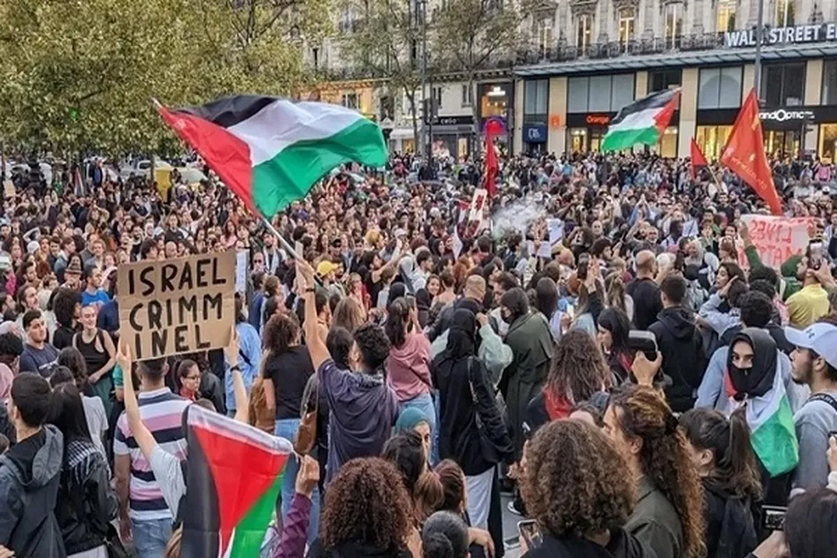 Gagarumar Zanga-zangar al’ummar Faransa na nuna goyon baya ga Palasdinu