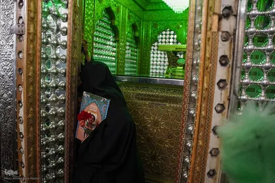 آئین غبارروبی و عطر افشانی حرم شاهچراغ(ع)