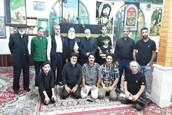 هشتمین شب از برگزاری چهاردهمین سوگواره تعزیه «غریب» شهرستان نور