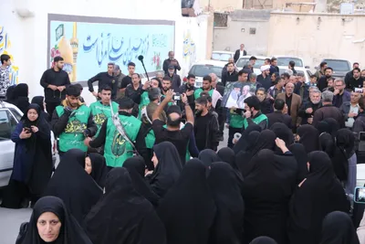 سوگواری اهالی شهرک سعدی در عزای رهبر شهید