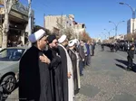 مراسم عزاداری خیابانی شهادت حضرت زهرا(س) در اهر